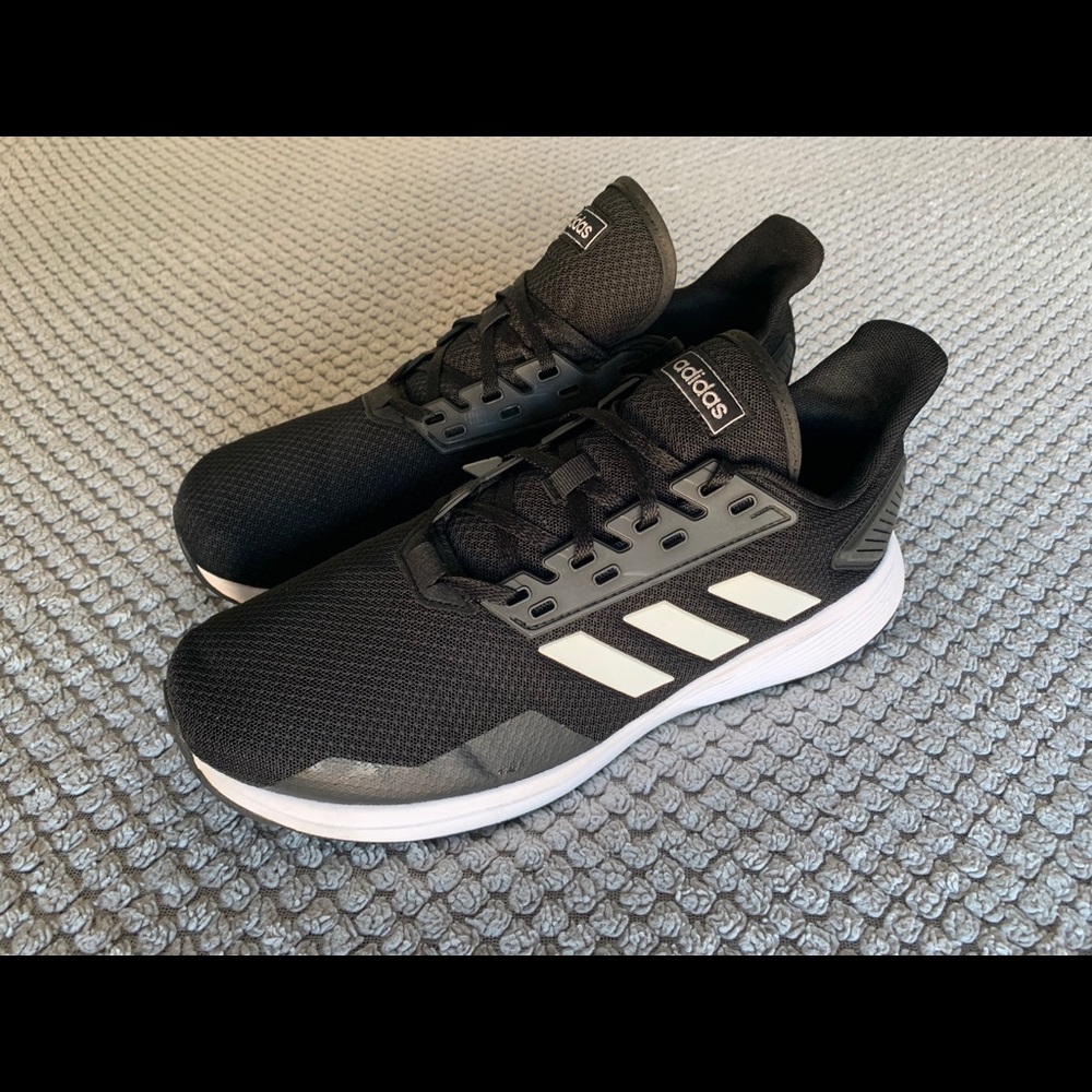 Adidas Duramo 9 Core Black Men’s Shoes (10.5)